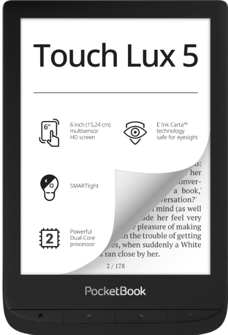 קורא ספרים אלקטרוני Touch Lux 5 PocketBook