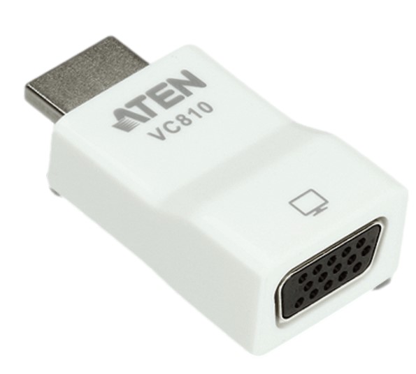 מתאם VC810 HDMI to VGA Mini Adapter ATEN