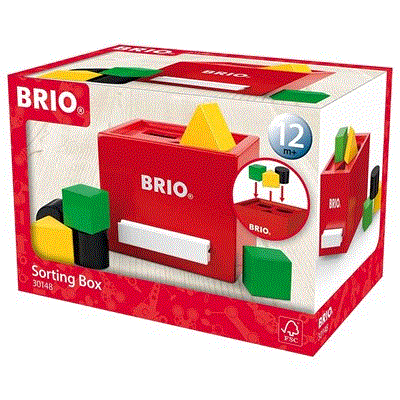 קופסת צורות הנדסיות BRIO