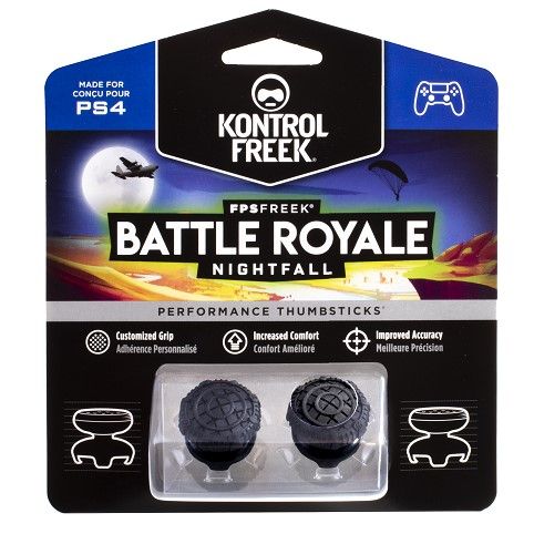 מתאם ארגונומי לאגודל Battle Royal Nightfall PS4 Kontrol Freek