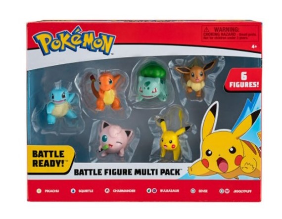 Battle Figure Multipack 6PK Pokemon