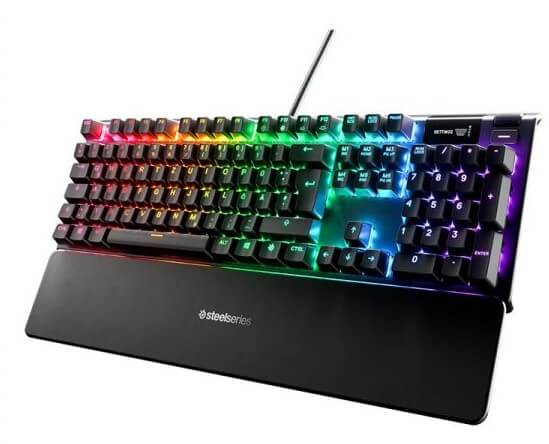 מקלדת גיימרים Apex 5 US LED SteelSeries