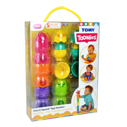 מגדל התאם צורה ביצים TOMY