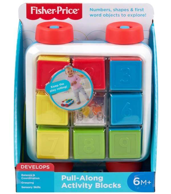 קוביות משיכה FISHER PRICE