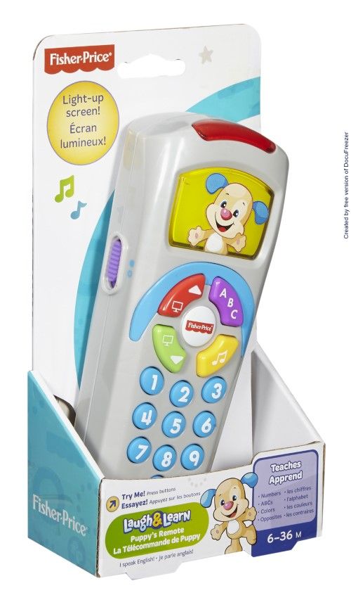 שלט כלבלב דובר עברית FISHER PRICE