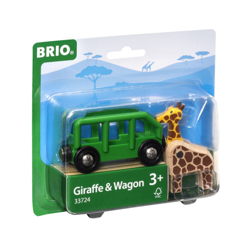 גי'רף ועגלה BRIO