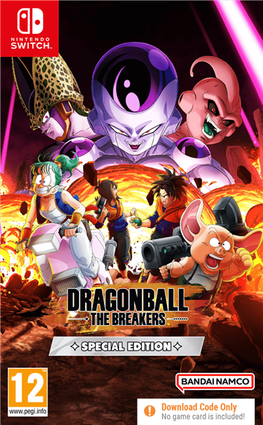 Dragon Ball The Breakers Special Edition Code In Box Nintendo Switch