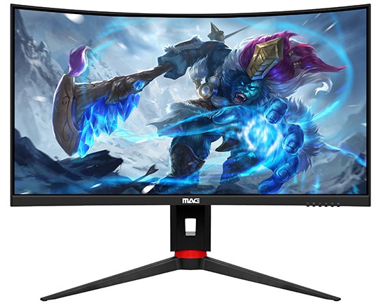 מסך מחשב 32 Curved Gaming Led 144hz 165hz Mag באג