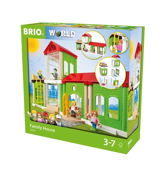 סט בית משפחה + דמויות BRIO