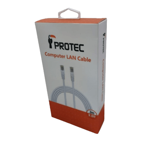 כבל רשת 3 מטר CAT6E PROTEC