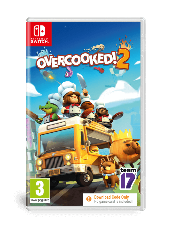 Overcooked! 2 Code In Box  Nintendo Switch Nintendo Switch