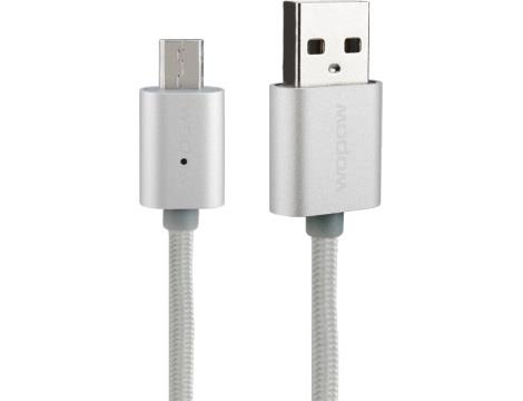 כבל סנכרון וטעינה MicroUSBUSB  Meizu