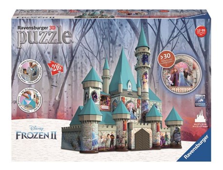 פאזל תלת-מימד הארמון - 216 חלקים - FROZEN 2 Ravensburger