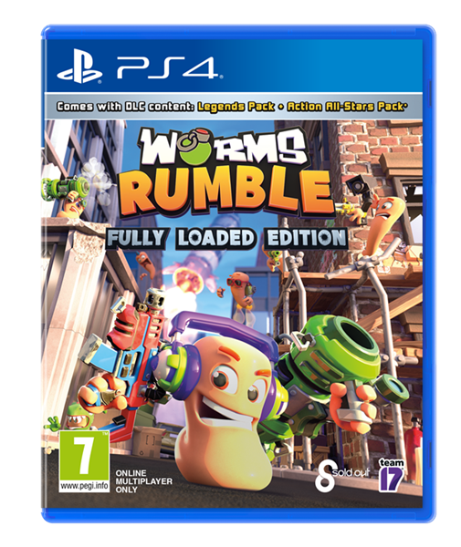 WORMS RUMBLE FULLY LOADED EDITION Playstation - PS4