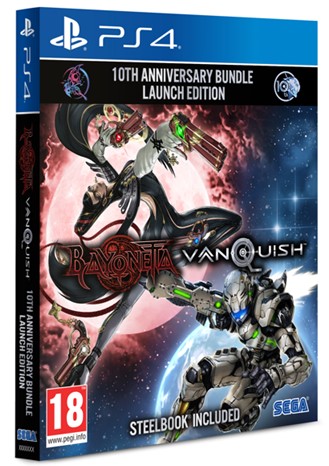 Bayonetta Vanquish  10TH Anniversary Bundle Day One s.b Edition Playstation - PS4