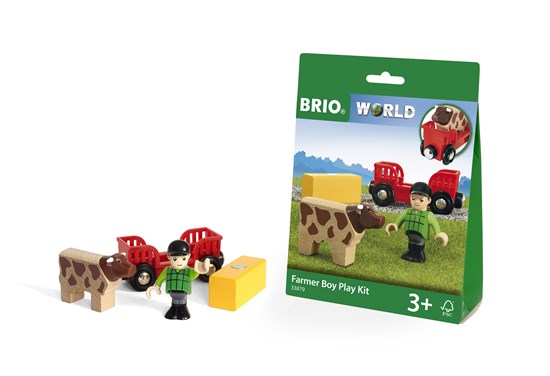 ערכת חווה + ילד BRIO