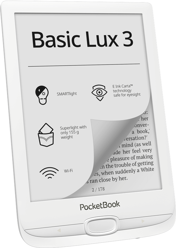 קורא ספרים דיגיטליים Basic Touch Lux 3 PocketBook