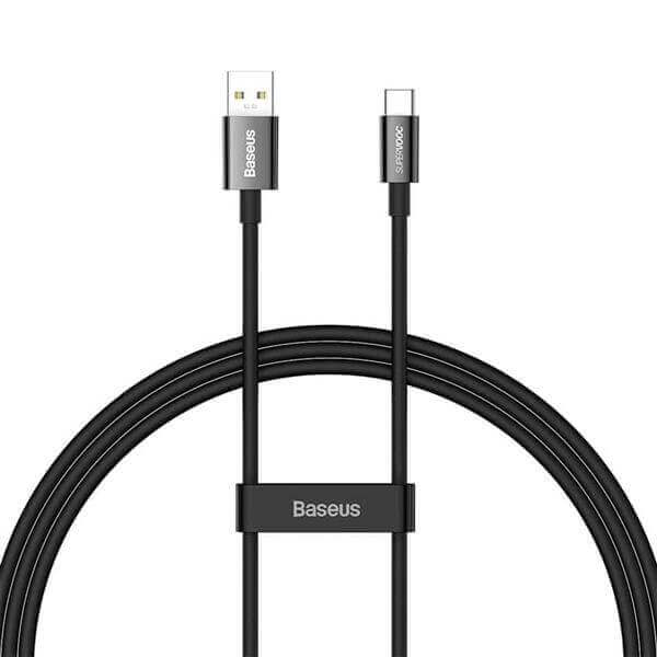 כבל סנכרון וטעינה Fast Charging Cable USB to Type-C 65W Baseus