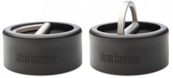 פקק מעוגל ממתכת וטבעת תלייה Klean Kanteen