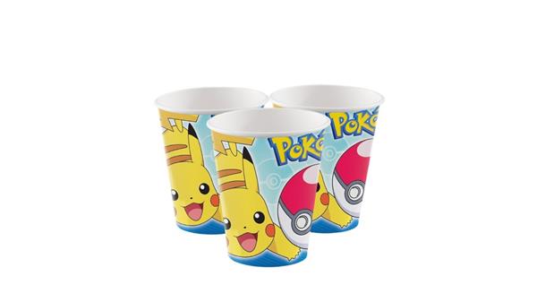 כוסות נייר Pokémon Party Delights