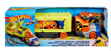 סמיטריילר פעלולים  HOT WHEELS