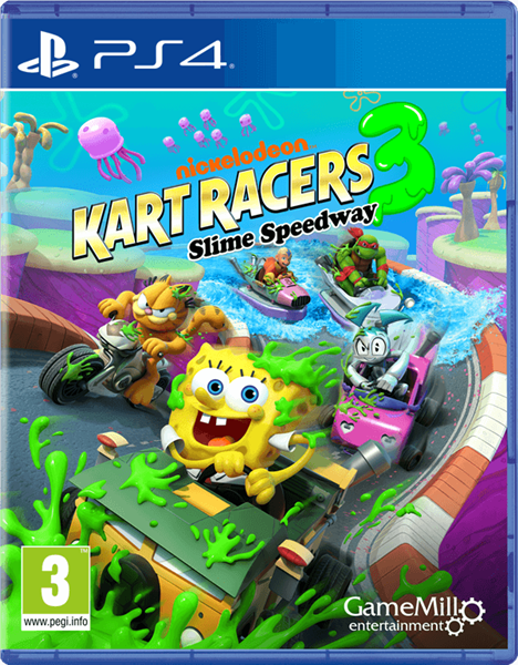 Nickelodeon Kart Racers 3 Slime Speedway Playstation - PS4