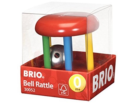 רעשן צבעוני פעמון BRIO