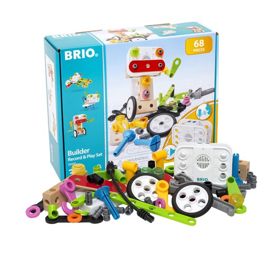 ערכת בניה עם הקלטה BRIO