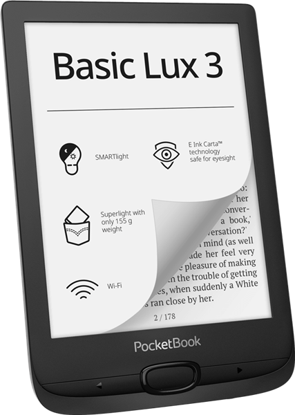 קורא ספרים דיגיטליים Basic Touch Lux 3 PocketBook