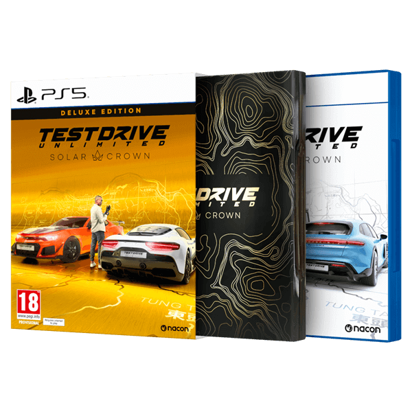 Test Drive Unlimited Solar Crown Deluxe Edition Playstation - PS5