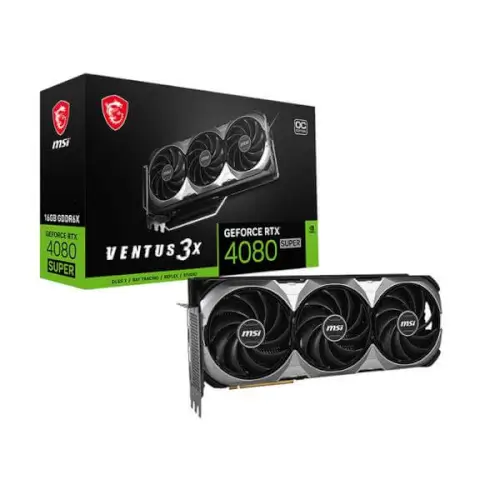 כרטיס מסך  GeForce RTX 4080 SUPER 16G VENTUS 3X OC MSI