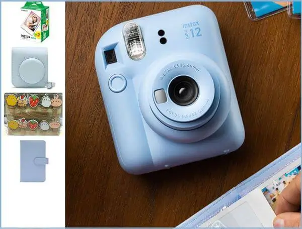 מארז מתנה מהודר Instax Mini 12 Fujifilm Instax