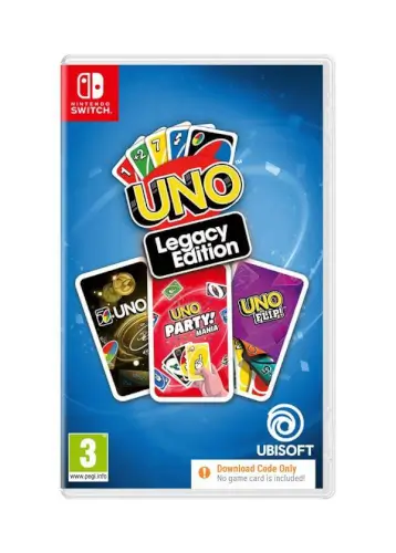 Uno Legacy Edition Code In Box Nintendo