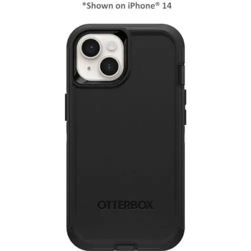 חיפוי שחור Defender iPhone 15 OtterBox