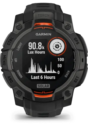 שעון ספורט חכם 45mm Instinct 3 Solar  גרמין - Garmin