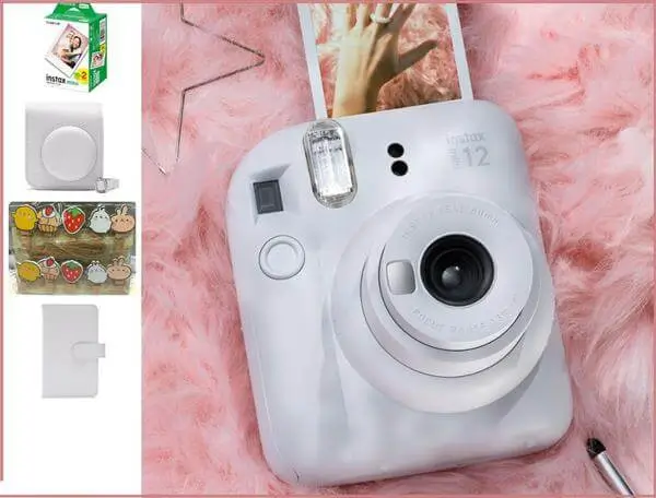 מארז מתנה מהודר Instax Mini 12 Fujifilm Instax