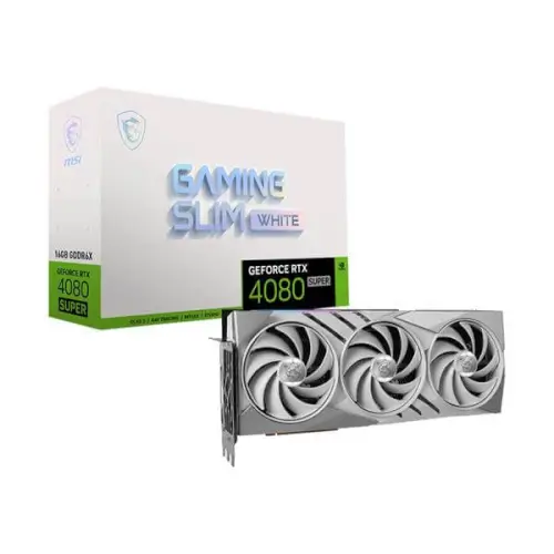 כרטיס מסך GeForce RTX 4080 SUPER 16G GAMING SLIM WHITE MSI