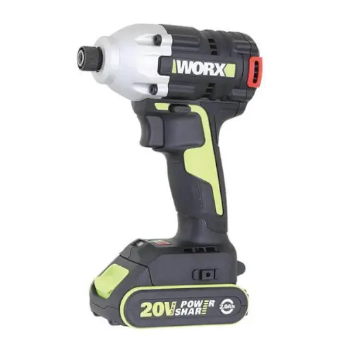 מברגת אימפקט נטענת + 2 סוללות 2Ah 20V WORX