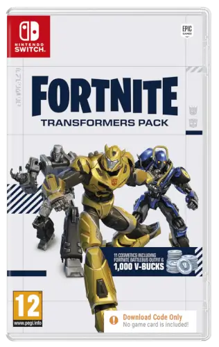 Fortnite Transformers Pack Nintendo Switch