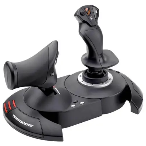 מוט היגוי ומצערת עם מערכת מייצב כפול T.Flight Hotas X Thrustmaster