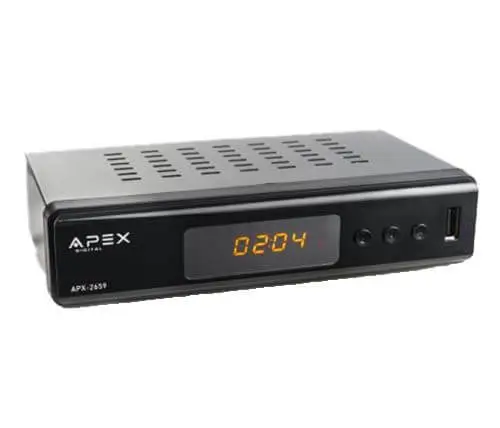 ממיר דיגיטלי לטלוויזיה APX-2679 DVBT-2 APEX