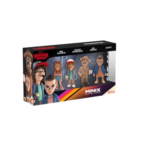 פסלון אספנות Minix Pack 4 7cm Stranger Things MINIX - מיניקס