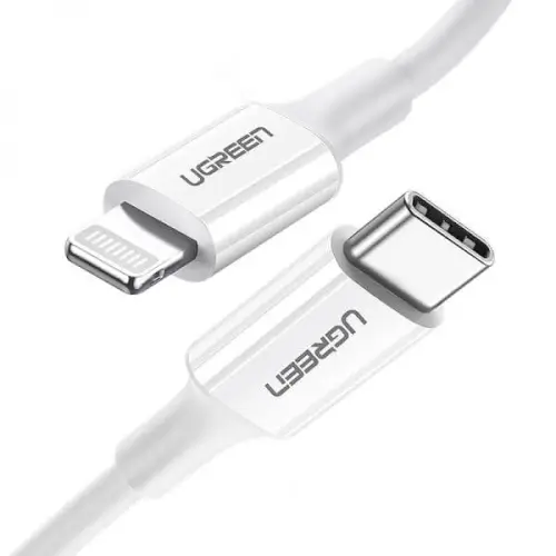 כבל טעינה וסנכרון זוויתי 90 מעלות אורך 1 מטר USB-C  UGREEN