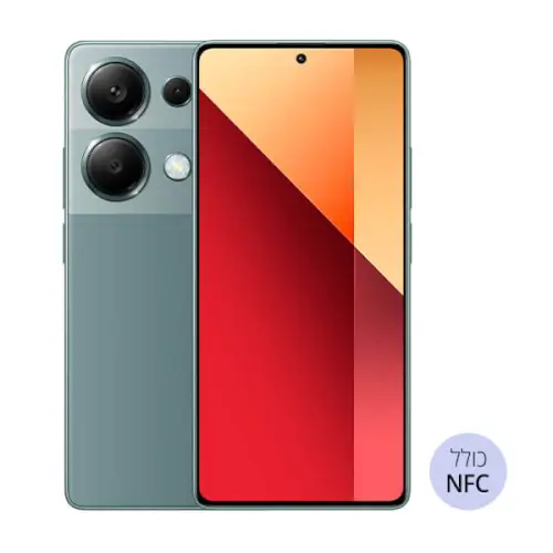 סמארטפון ירוק Redmi note 13 Pro  8+256GB Xiaomi - שיאומי