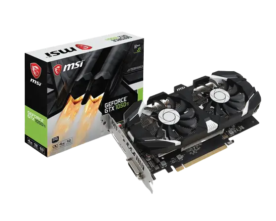 כרטיס מסך GeForce GTX 1050 Ti 4GT OCV1 MSI