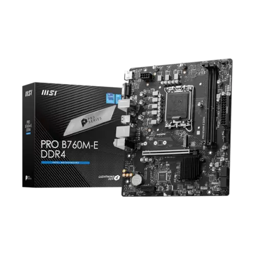 לוח אם PRO B760M-E DDR4 MSI