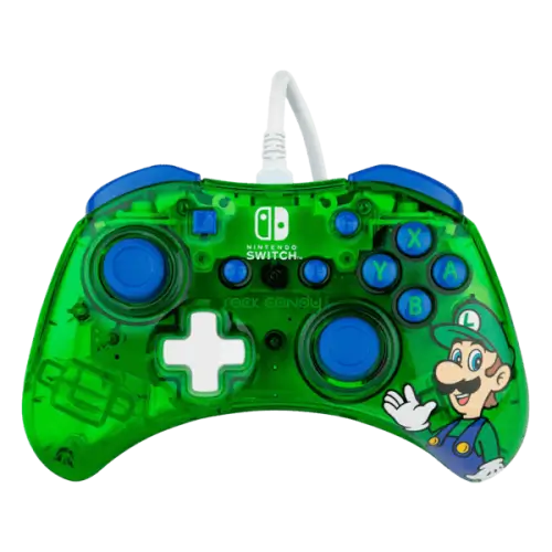 שלט חוטי Rock Candy Luigi Lime Nintendo Switch PDP