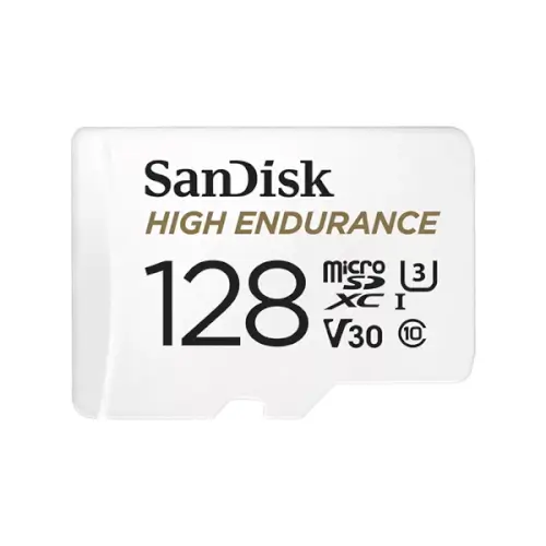 כרטיס זכרון High Endurance MicroSDHC 128GB Sandisk