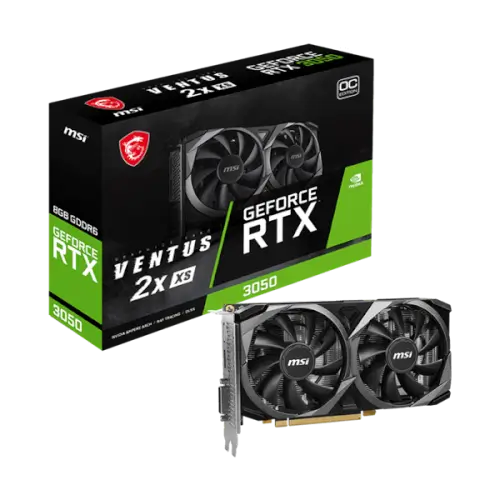 כרטיס מסך GeForce RTX 3050 VENTUS 2X XS 8G OC MSI