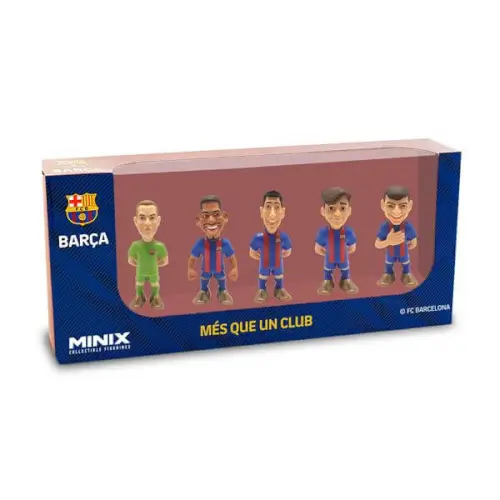 פסלון אספנות חבילת מיני FC Barcelona MINIX - מיניקס